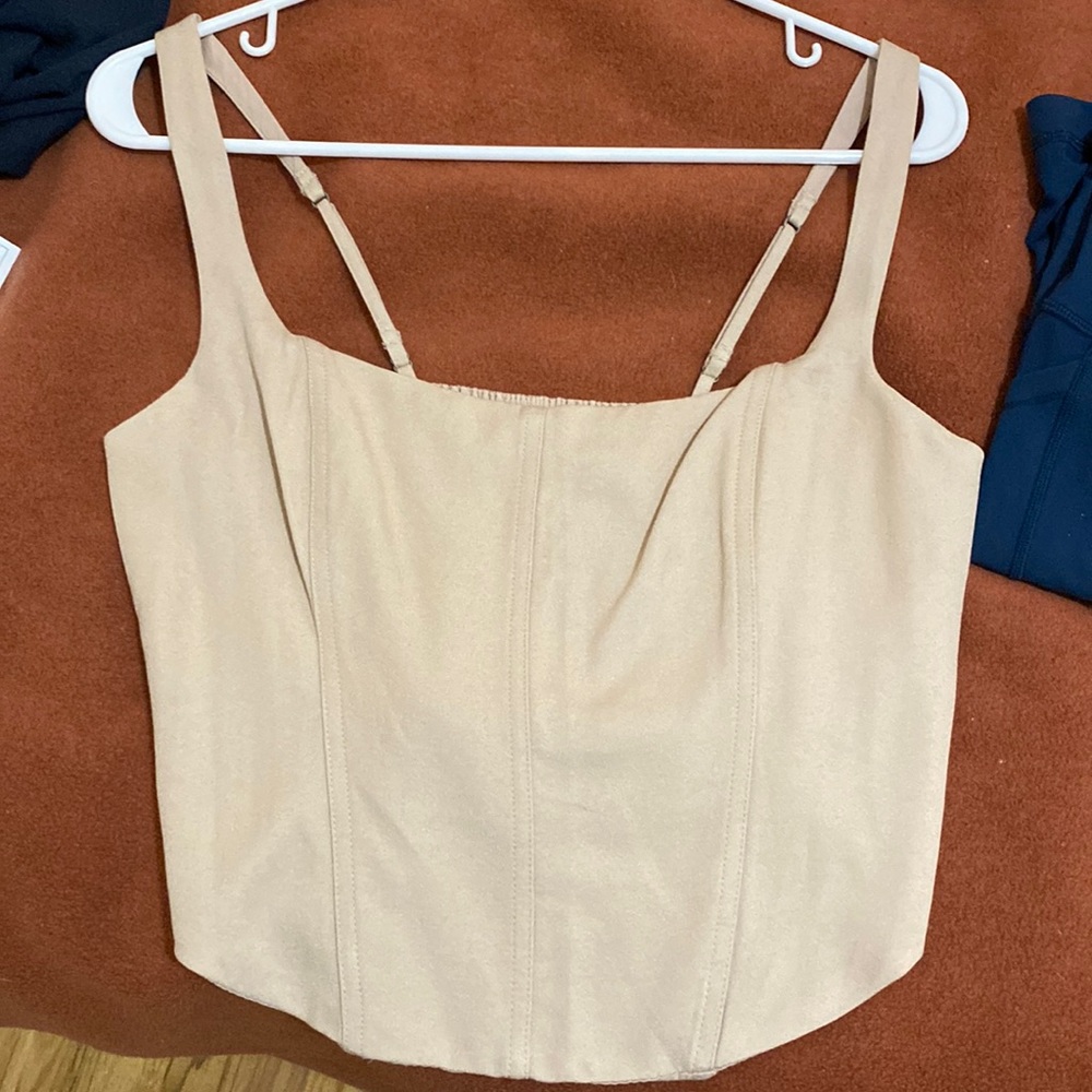 Abercrombie corset top size m